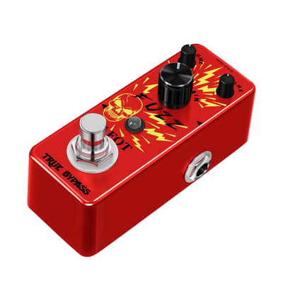 Classic Fuzz Guitar Pedal Vintage Fuzz Mini Guitar Effects Pedal Traditional Fuzz Effect, Plump and Rich Tone,Guitar Effects Pedal True Bypass image 8