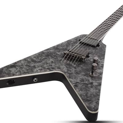 Schecter Juan of the Dead V-1 Black Reign image 2