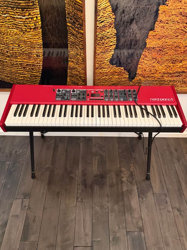 Nord Piano 5 73-Key Digital Piano 2021 - Present - Red image 1