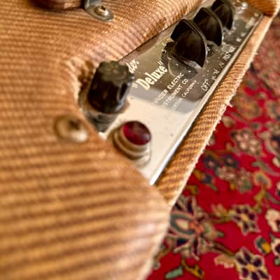 Fender Deluxe 5B3 Wide Panel 10-Watt 1x12" Guitar Combo 1953 - 1955 - Tweed image 20