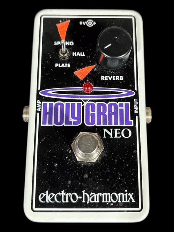 Electro-Harmonix Holy Grail Neo Reverb 2015 - Present - Black / Purple X8739 image 1