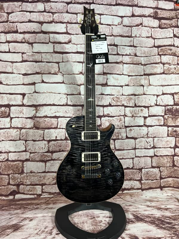 PRS McCarty Singlecut 594 - Charcoal Burst Natural Back image 1