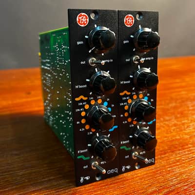 Terry Audio AEQ 'Dual Discrete' 500 Series Line Equalizer Stereo Pair 2026 - Black image 1