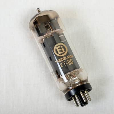 Quad (4) Vintage Magnaval KT90 Power Tubes – Made in Yugoslavia – Tested & Working image 10