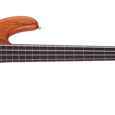 Schecter Stiletto Studio-4 FL Electric Bass Honey Satin image 1