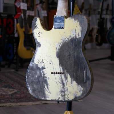 Fender Custom Shop Super Heavy Relic 1960 Telecaster - AAA Rosewood Fingerboard, Aztec gold w/ Black Paisley Pickguard image 8