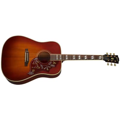 Custom Shop 1960 Hummingbird Fixed Bridge Heritage Cherry Sunburst Gibson image 11