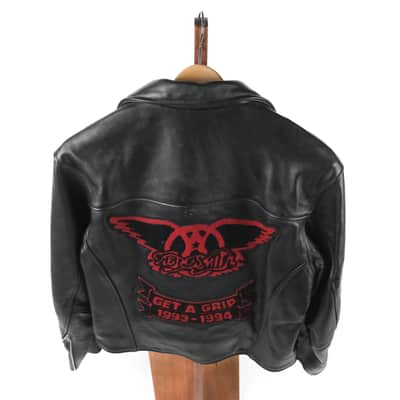 Vanson Aerosmith Get a Grip Leather 1993 - 1994 Jacket Owned by Gilby Clarke image 4