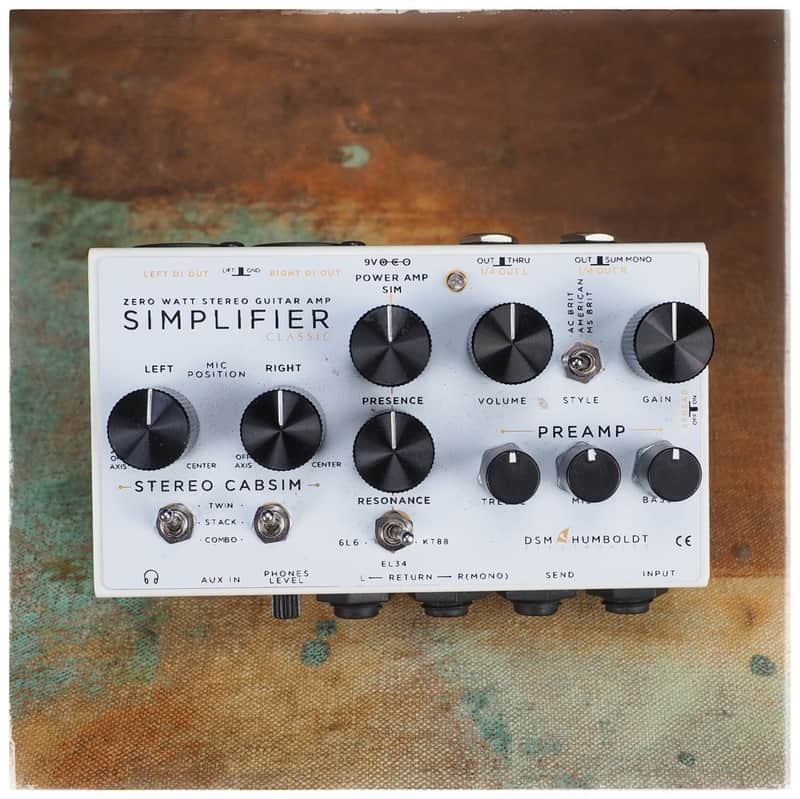 ギター DSM & Humboldt Simplifier Mk.I DSM & Humboldt Electronics Simplifier X Zero Watt Stereo Guitar