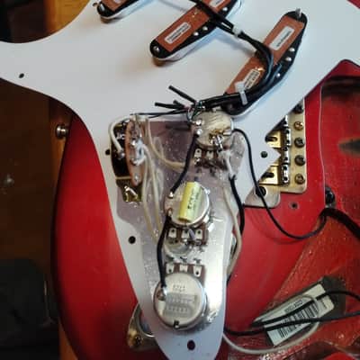 Fender Yngwie malmsteen loaded body 2010 - Red image 9