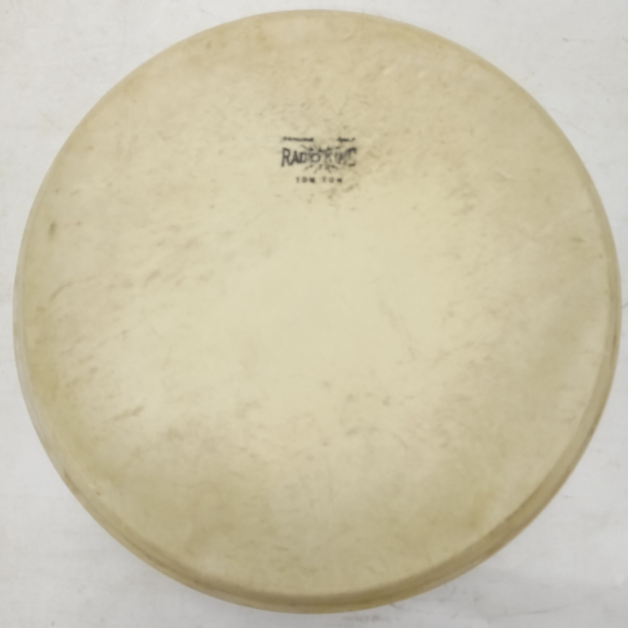 Slingerland 13"Radio King Calf Skin Tom Drum Head Batter/Resonant USA Vintage50s — main photograph