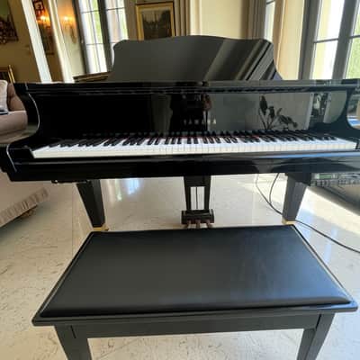 Yamaha DGP1 Disklavier Mark II 2001 - Polished Ebony image 15