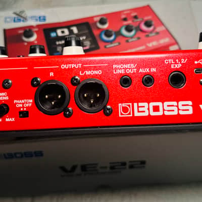 Boss VE-22 Vocal Performer 2024 - Present - Red image 2