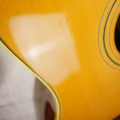 Vintage 1970s Kansas B-280 12-String Dreadnought Suzuki Violin Japan w/ Hard Case image 13
