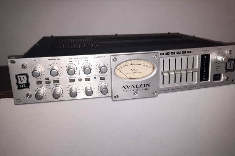 Avalon VT-747sp Stereo Vacuum Tube Compressor / Equalizer | Reverb