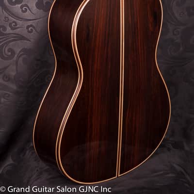 Otto Vowinkel 1A Concert Guitar , Cedar/Brazilian rosewood B & Sides image 12