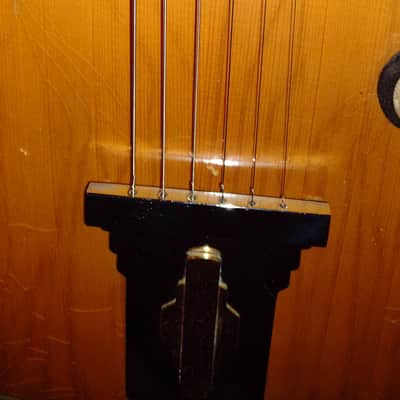 ARCHTOP ELECTRIC GEMTONE 1960'S - NATURAL WOOD image 15