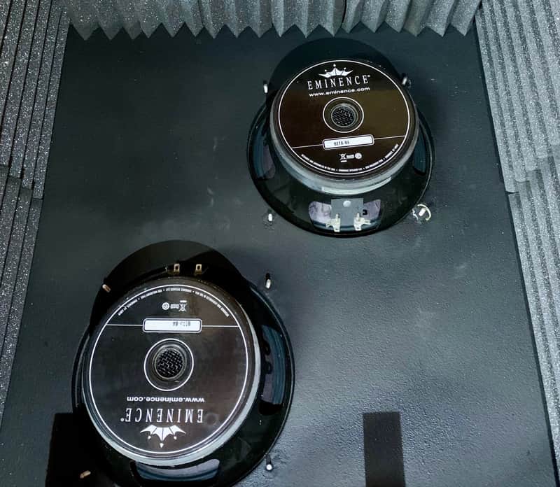 (2) Eminence 8" 8Ω Mid-bass Drivers, Beta-8A, mfr'd in 2018 image 1