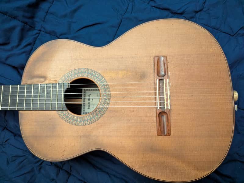 Simon Marty Handmade classical guitar 2001 - French polish image 1