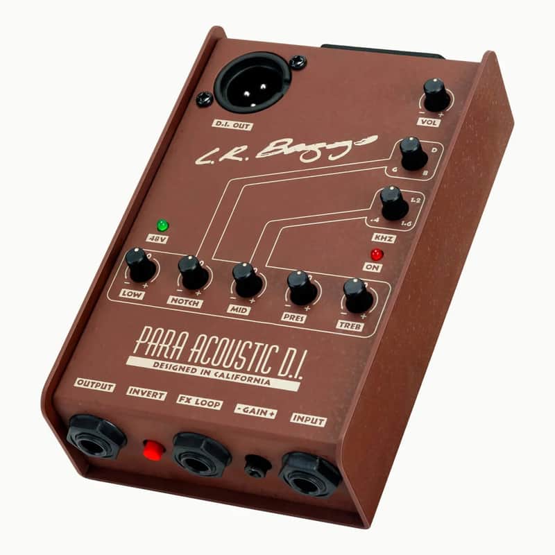 L.R. Baggs Para Acoustic Guitar DI - 5 Band EQ/ Direct Box Preamp image 1