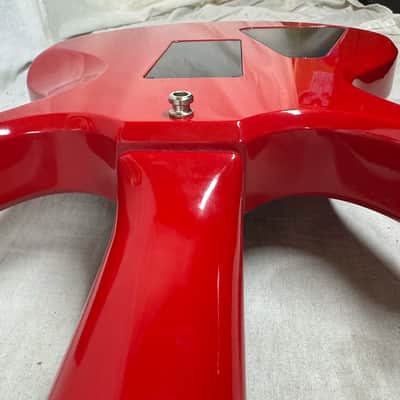 Hamer USA SS1 ss 1 Steve Stevens Signature Guitar with Case 1984 - Red image 23