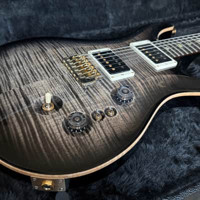 PRS Custom 24 35th Anniversary Charcoal Burst 10 Top Pattern Thin Neck Guitar image 5