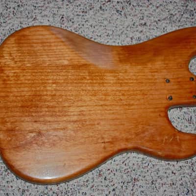 1970 1971 1972 LEFTY left-handed lefty Fender Precision bass body refinished 4 lb 3 oz image 4