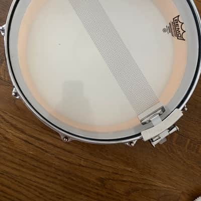 Pearl Free Floating maple snare drum 3.5"x14" natural lacquer - Brass image 5