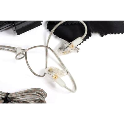 Mackie MP-320 In-Ear Monitors With Triple Dynamic Drivers Regular Clear image 2