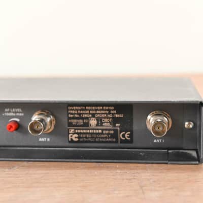 Sennheiser ew 100 Belt Pack Wireless System - 630-662MHz NO POWER SUPPLY CG0018S image 7