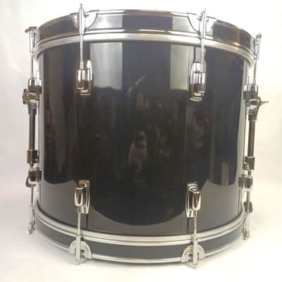 Ludwig 22,12,13,16 Rockers Drum Set 90s Vintage Black Cortex B/O Badges Bass/Tom image 5