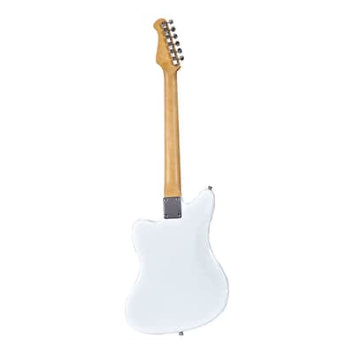 Artist Grungemaster White Electric Guitar w/ P90 Pickups image 4