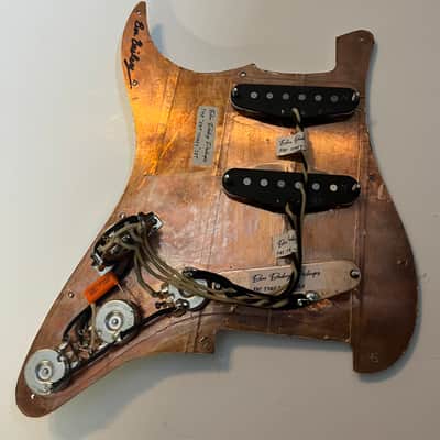 JJ Strat pickup assembly 2023 - White 3ply image 2