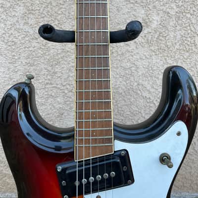 Mosrite Mk I 1971 - Sunburst Made in USA image 9