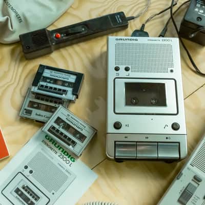 New Old Stock Dicaphone SET – Philips 560,  Grundig Stenorette image 7