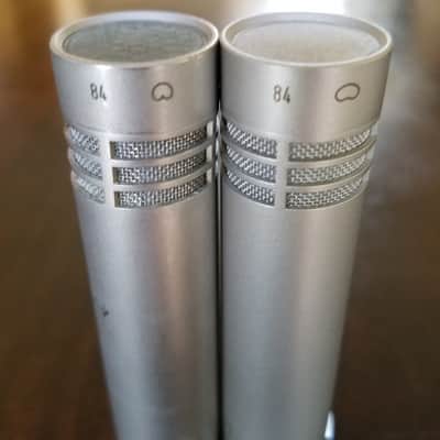 Neumann Pair Of KM 84 I Condenser Microphones W/Case KMi KM84 KM-84 KM-84i K84 kk84 image 6