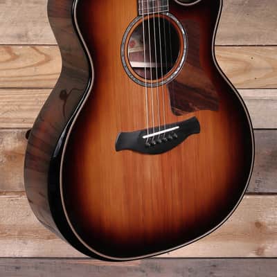 Taylor Builder's Edition 814ce Honduran Rosewood/Sinker Redwood Acoustic/Electric Guitar w/ Case image 2