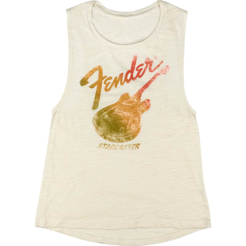 Fender Starcaster Women's Sleeveless Burnout Tank (Extra Large) image 1