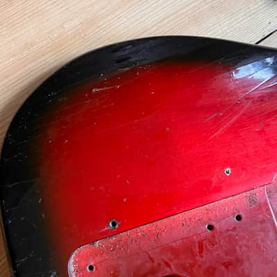 1960s Burns Baldwin Split Sound Jazz Guitar Body Made in England image 8