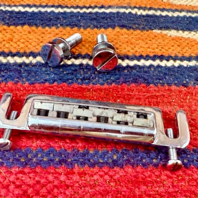 Used Leo Quan Badass Wraparound Guitar Bridge Chrome 1980's Vintage Wrap Bad-Ass image 6