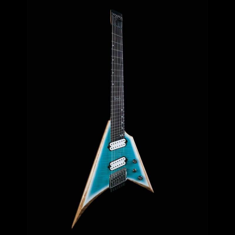 Ormsby Metal V Headless 7-string Icy Cool - Run16 image 1