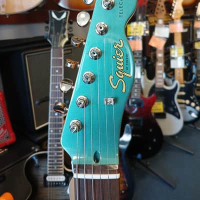 Squier Classic Vibe '60s Telecaster Custom SH Electric Guitar w/ Gig Bag - Ocean Turquoise image 4
