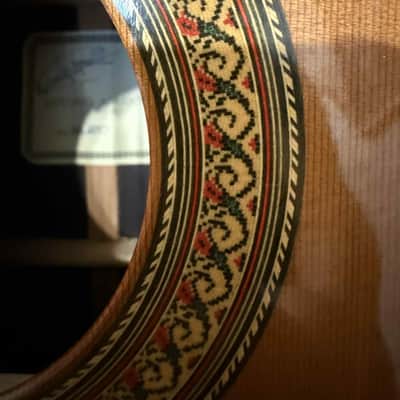 Antonio Aparicio AA100 guitar, Fustero tuners, All solid woods cedar top image 8