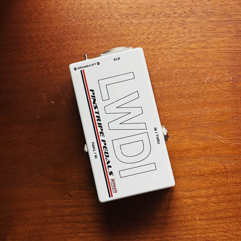 Pinstripe Pedals LWDI - Little White DI - Jensen Transformers