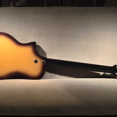2012 John Bolin House of JB Supro Gold Burst Single Humbucker Electric Guitar image 2