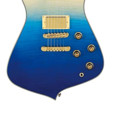 Ibanez IC420FMTBG Iceman Transparent Blue Gradation w/bag image 2