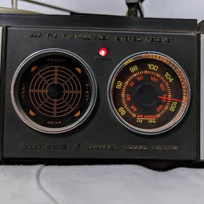 Morse Electrophonic AM FM Multiplex Stereo Receiver 8 Track Tape Player Vintage Tested image 10