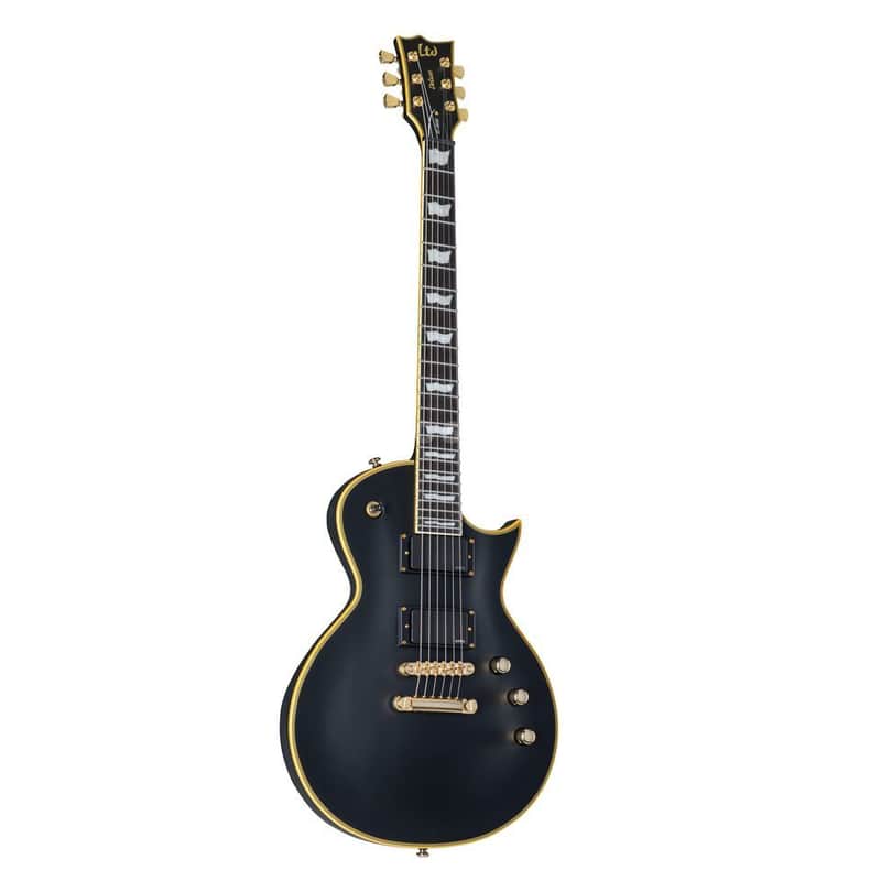 ESP LTD EC-1000 - Vintage Black - Thomann Hard Case Included Bild 1
