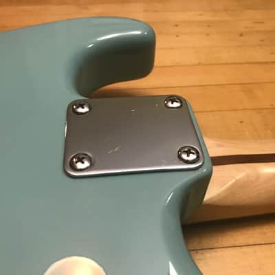 Fender Partscaster Strat Sonic Blue w Red Tortoiseshell image 10
