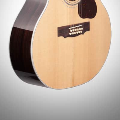 Guild F-512 12-String Acoustic Guitar (with Case), Natural image 2